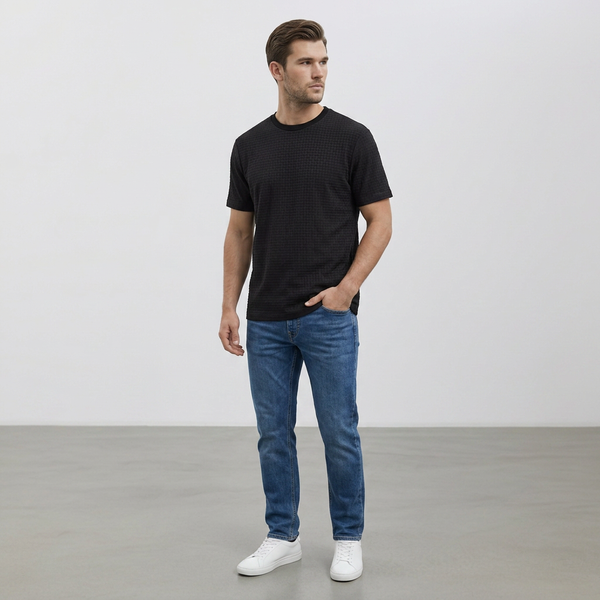 CAPO BASKET WEAVE T-SHIRT