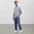 CAPO MICRO SQUARE ZIP POLO SHIRT