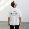 GRY-BLK WEST POINT EMBROIDERED TEE