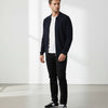 BELIER ZIP KNIT THROUGH CARDIGAN