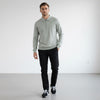 CAPO EGYPTIAN COTTON LS ZIP POLO SHIRT