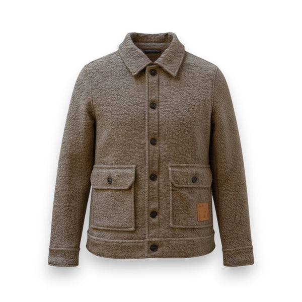 BELIER BOUCLE WOOL JACKET