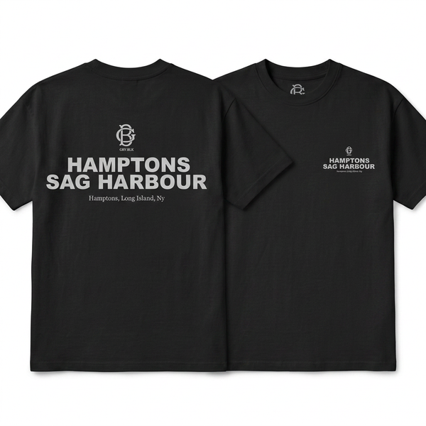 GRY-BLK SAG HARBOUR TEE