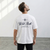 GRY-BLK WEST POINT EMBROIDERED TEE
