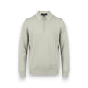 CAPO EGYPTIAN COTTON LS ZIP POLO SHIRT