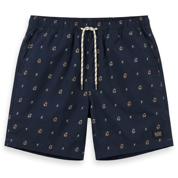 SCOTCH AND SODA AMSTERDAM LOGO SWIM SHORT